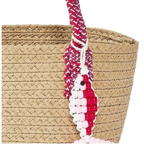 Valiza Aurora Woven Beach Tote Bag