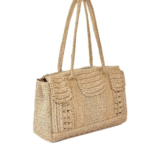 Valiza Amara Woven Beach Tote Bag