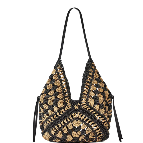 Valiza Aspen Crochet Beach Shoulder Bag